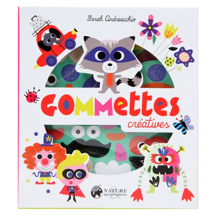 COFFRET GOMMETTES CREATIVES BOITE EXCLUS