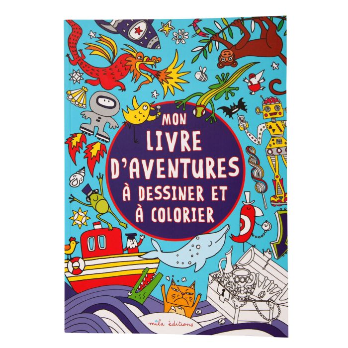 MON LIVRE D'AVENTURES A DESSINER