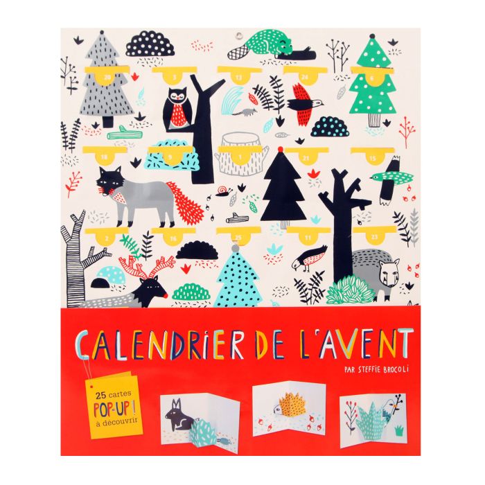 UN HIVER EN FORET CALENDRIER L'AVEN