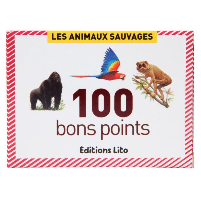 100 BONS POINTS ANIMAUX SAUVAGES