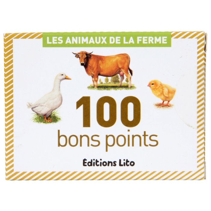 100 BONS POINTS ANIMAUX FERMES