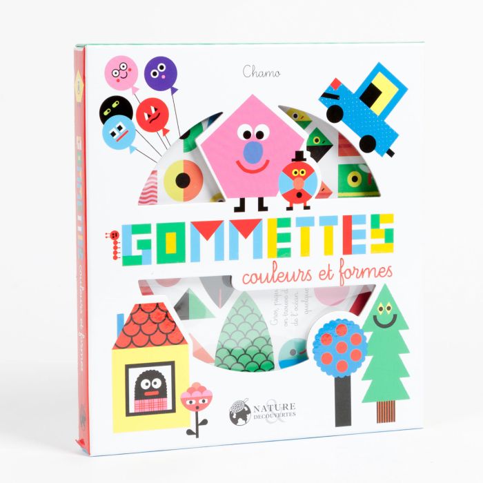 COFFRET GOMMETTES FORMES COULEURS EXCLUS