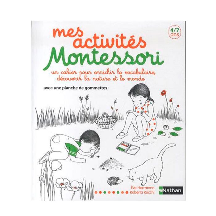 MES ACTIVITES MONTESSORI CAHIER