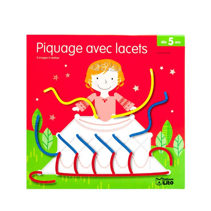 PIQUAGE AVEC LACETS PRINCESSE 5ANS