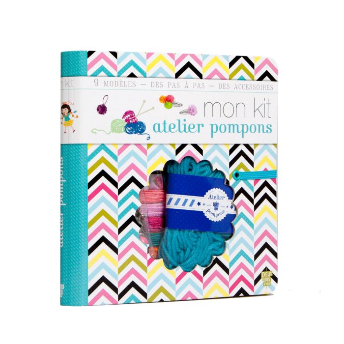 COFFRET MON KIT ATELIER POMPONS