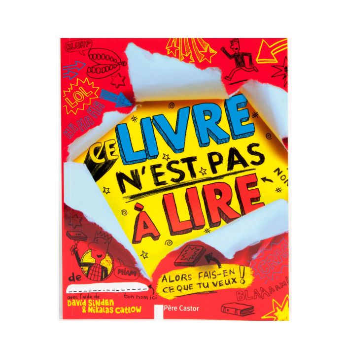 CE LIVRE N'EST PAS A LIRE