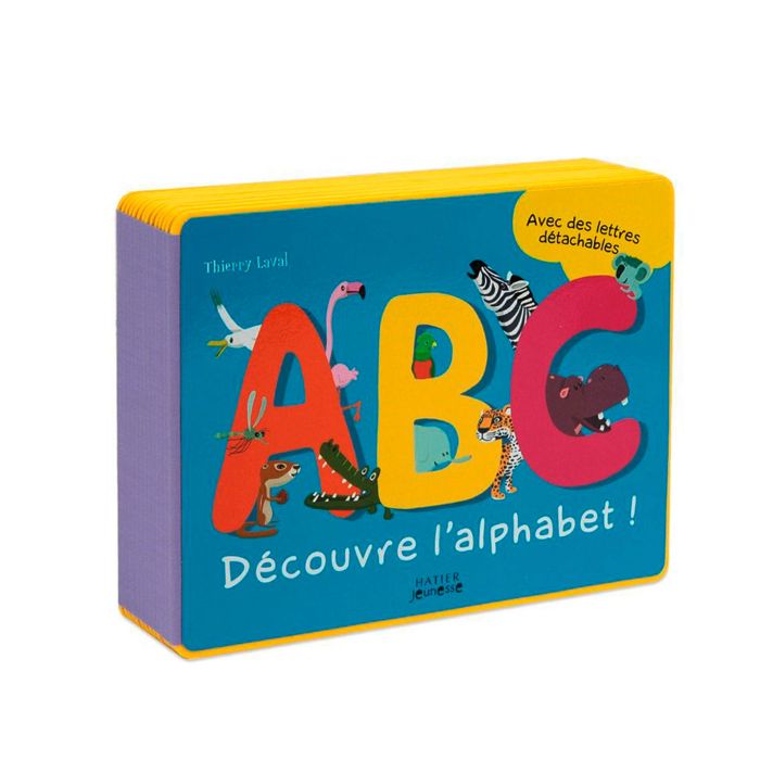 DECOUVRE L'ALPHABET LIVRE MOUSSE