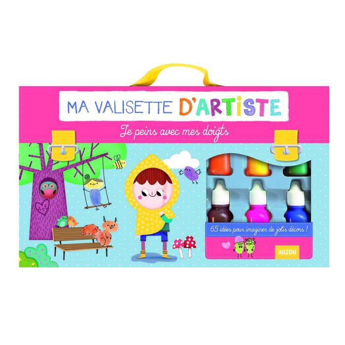 Valisette je peinds ac mes doigts