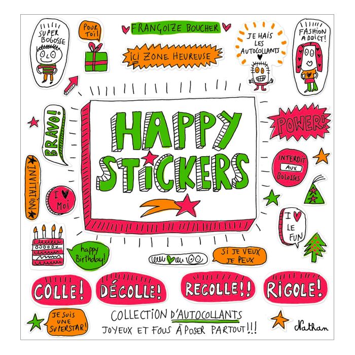 HAPPY STICKERS