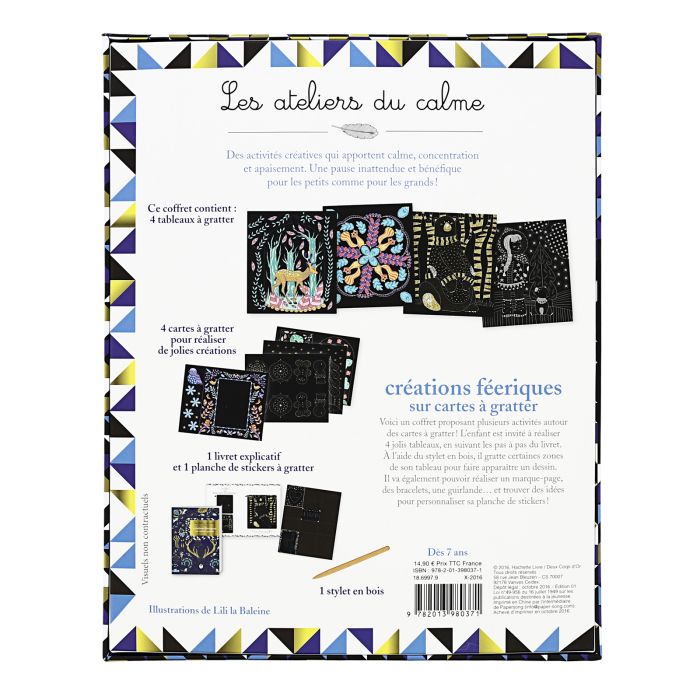 COFFRET Cr?ations f?eriques cartes gratt