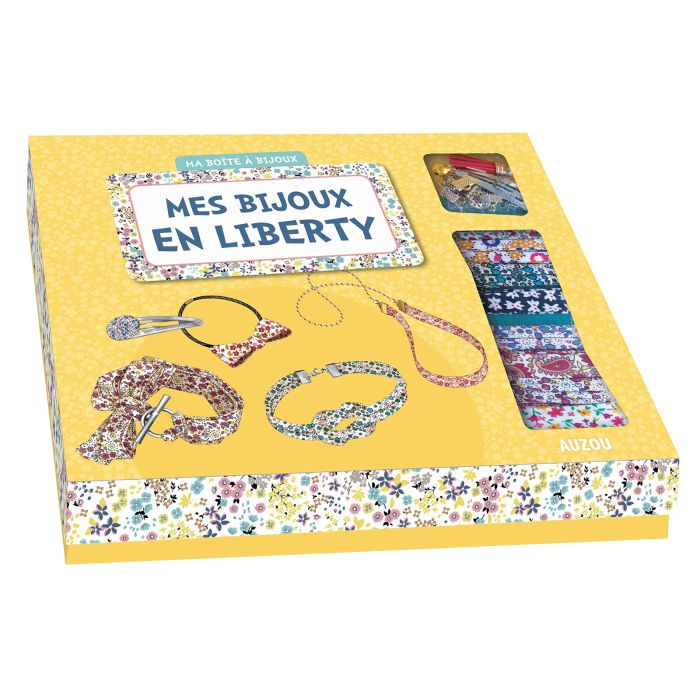 COFFRET BIJOUX LIBERTY JAUNE >11202510