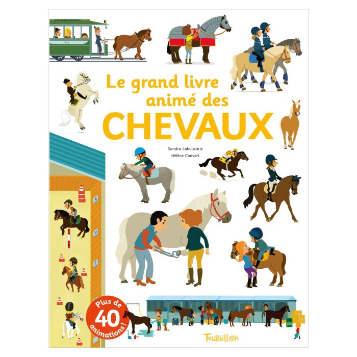 LE GRAND LIVRE ANIME DES CHEVAUX