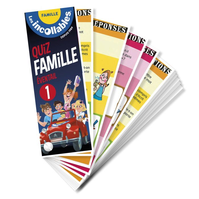 QUIZ FAMILLE LES INCOLLABLES NE>11208730