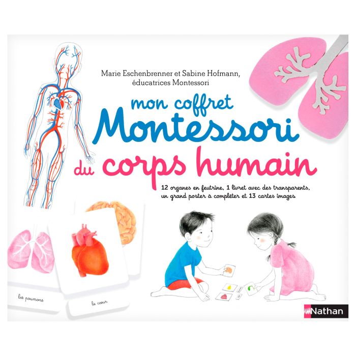 COFFRET MONTESSORI DU CORPS HUMAIN