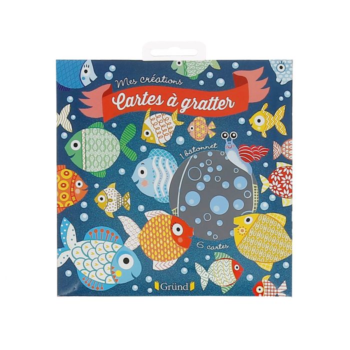 CARTES A GRATTER POISSONS AVRIL NO RETUR