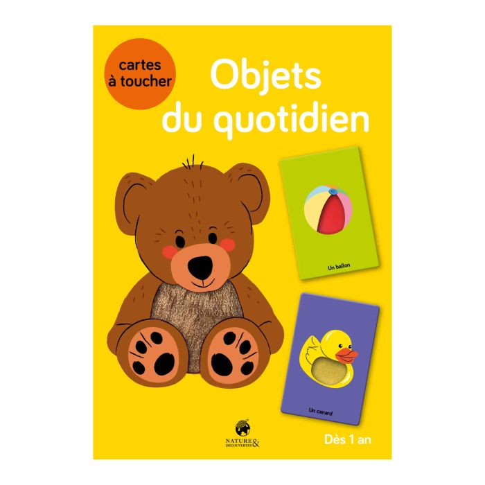 CARTES A TOUCHER OBJETS DU QUOTIDIEN