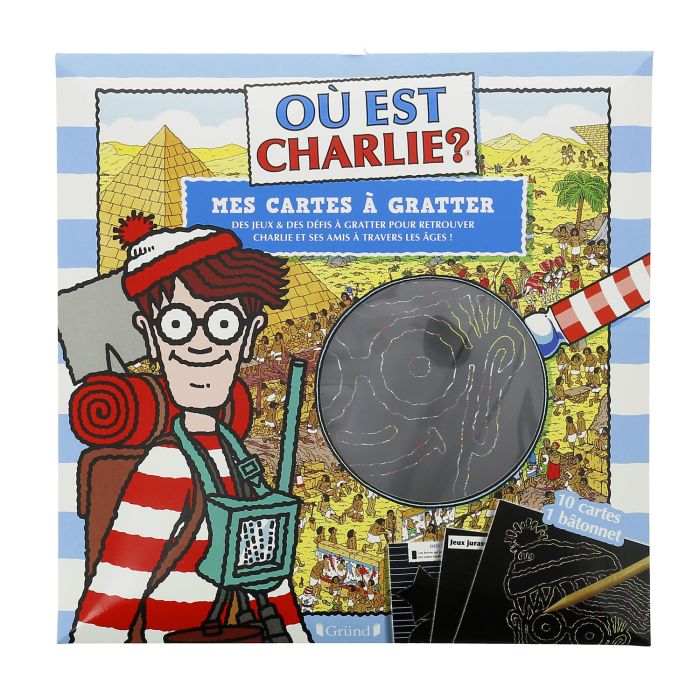 CARTES GRATTER CHARLIE TRAVERS AGES NO R