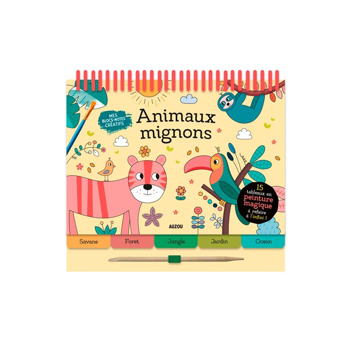 PEINTURE MAGIQUE ANIMAUX MIGNON<11199240