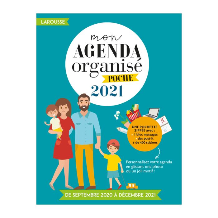AGENDA ORGA FAMILLE POCHE 2021 >11204260