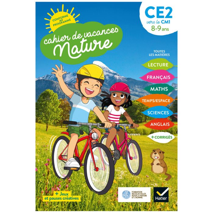 CAHIER DE VACANCES NATURE CE2 CM1