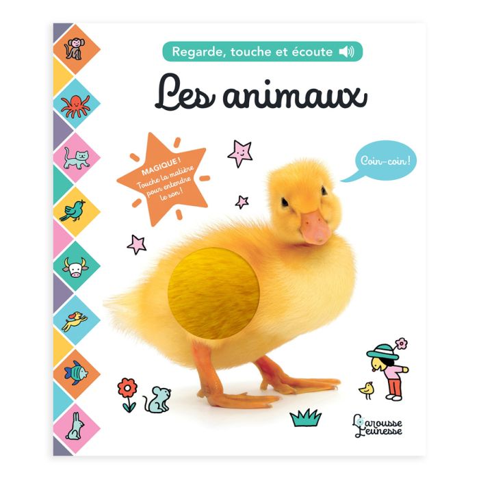 LES ANIMAUX REGARDE TOUCHE ECOUTE