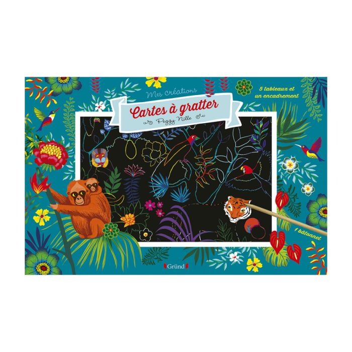 CARTES A GRATTER FORETS ENCHANTEES