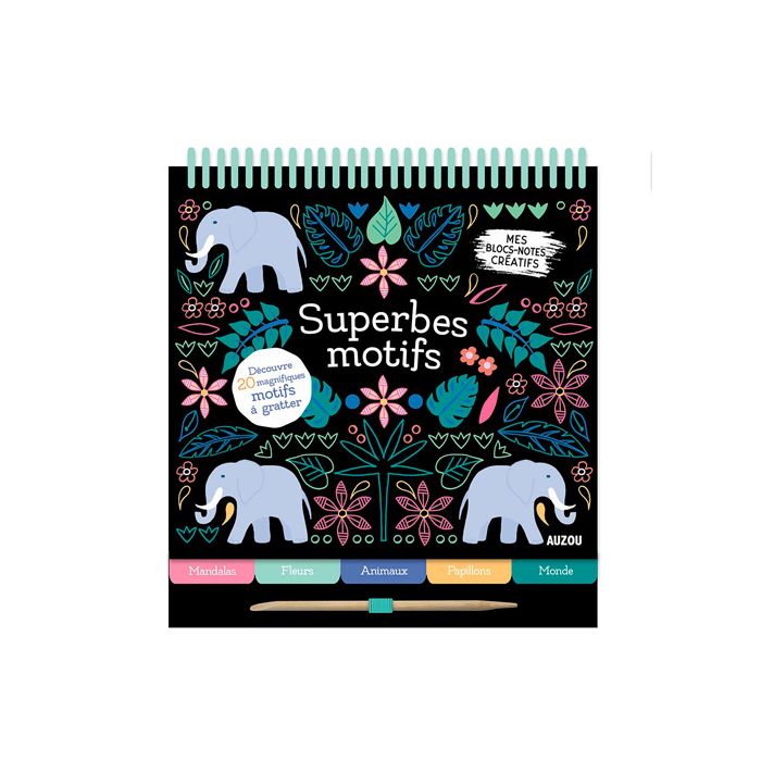 SUPERBES MOTIFS CARTES A GRATTER