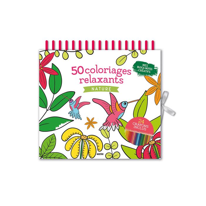 50 COLORIAGES RELAXANTS NATURE