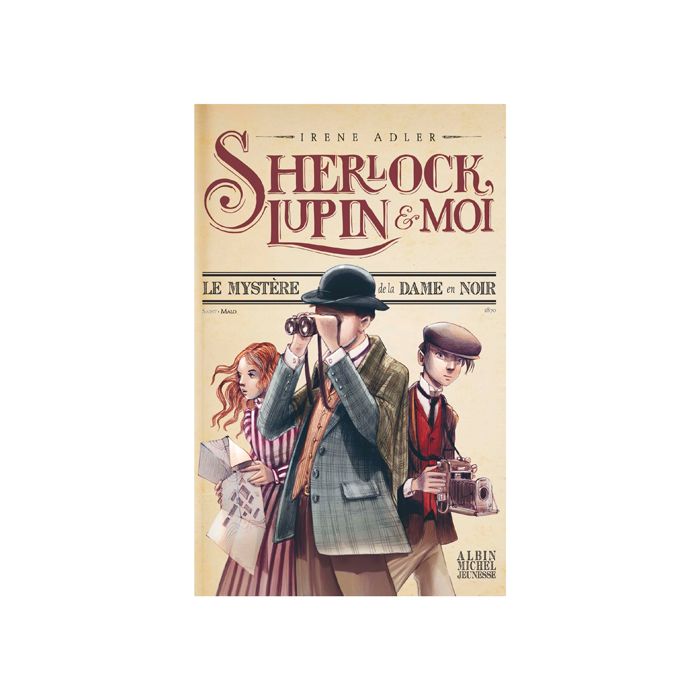 SHERLOCK LUPIN MOI MYSTERE DAME EN NOIR