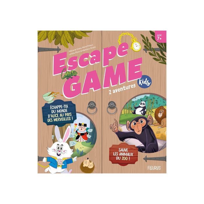 ESCAPE GAME KIDS SAUVE ANIMAUX ZOO