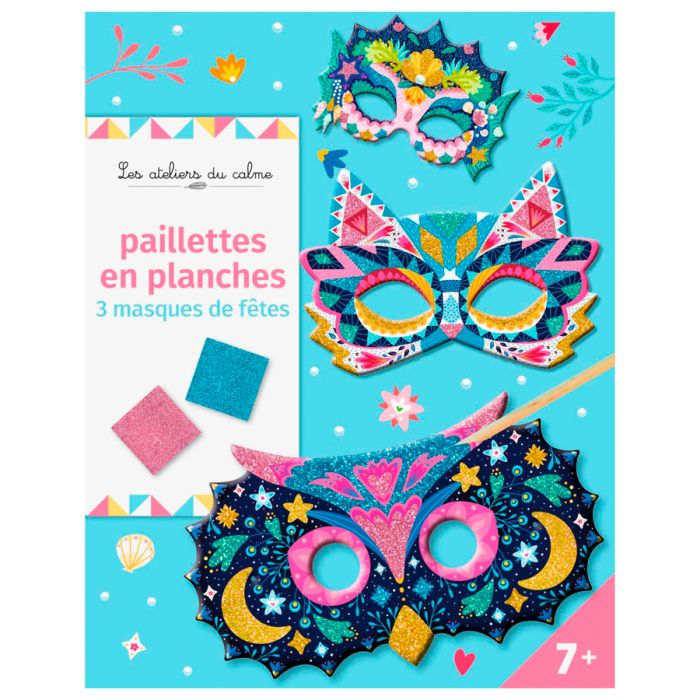 PAILLETTES EN PLANCHES MASQUES >11211130