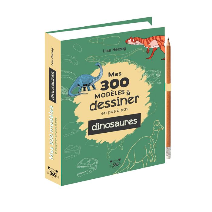 300 MODELES A DESSINER DINOSAURES