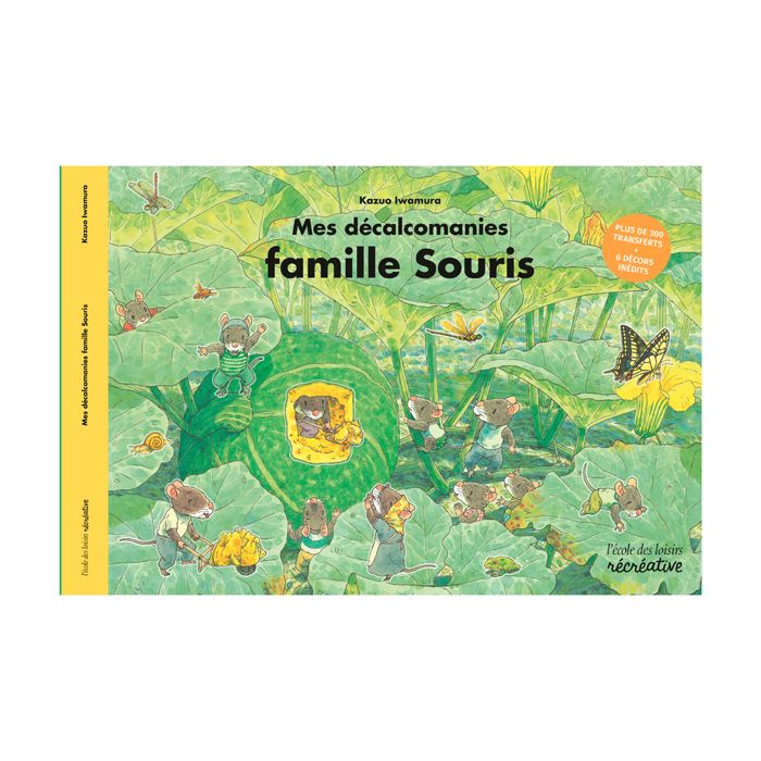 MES DECALCOMANIES FAMILLE SOURIS