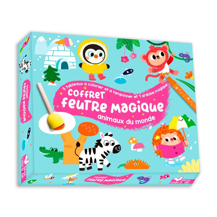 COFFRET FEUTRE MAGIQUE ANX MONDE NO RETU