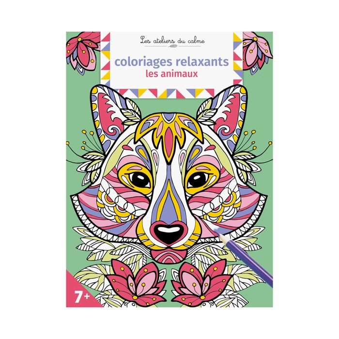 COLORIAGES RELAXANTS ANIMAUX