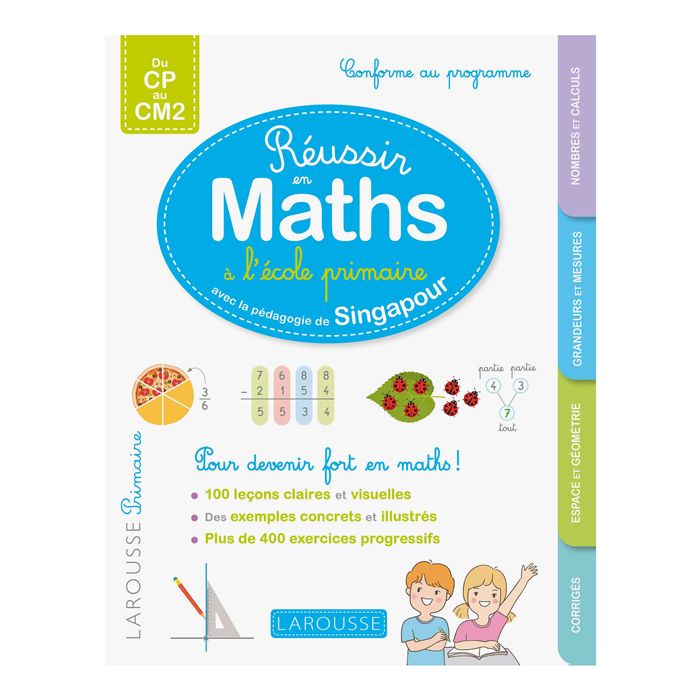 REUSSIR EN MATHS ECOL PRIMAIRE SINGAPOUR