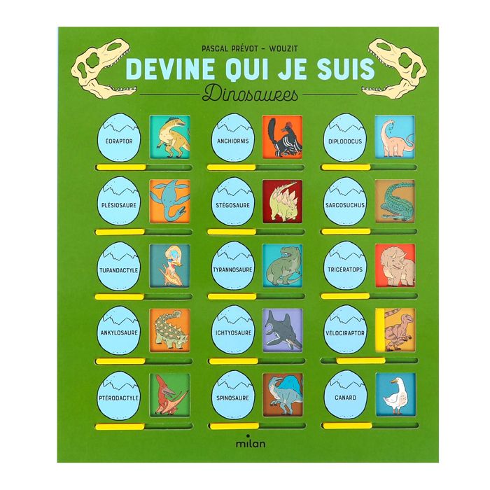 DEVINE QUI JE SUIS DINOSAURES