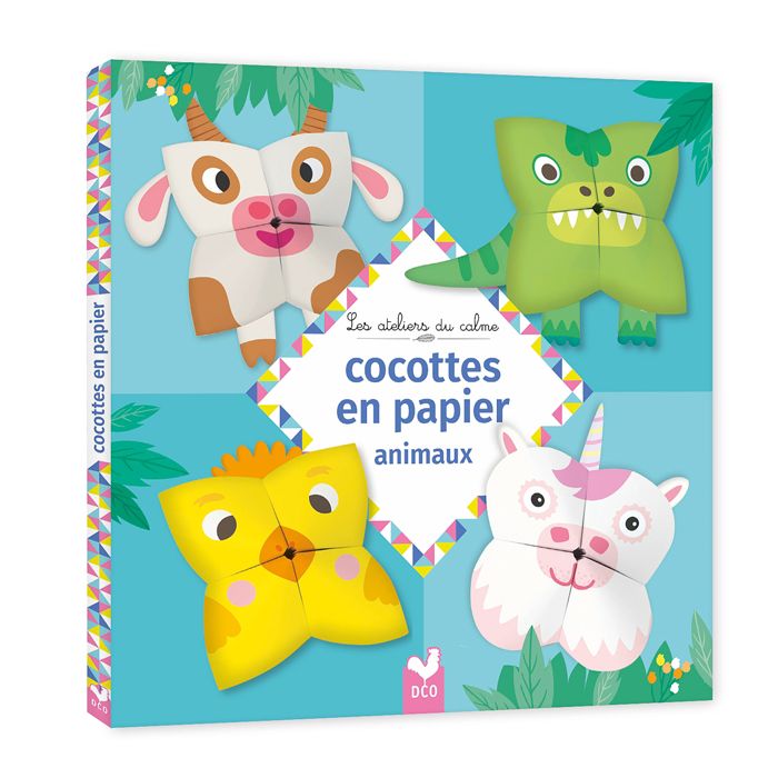 COCOTTES EN PAPIER ANIMAUX