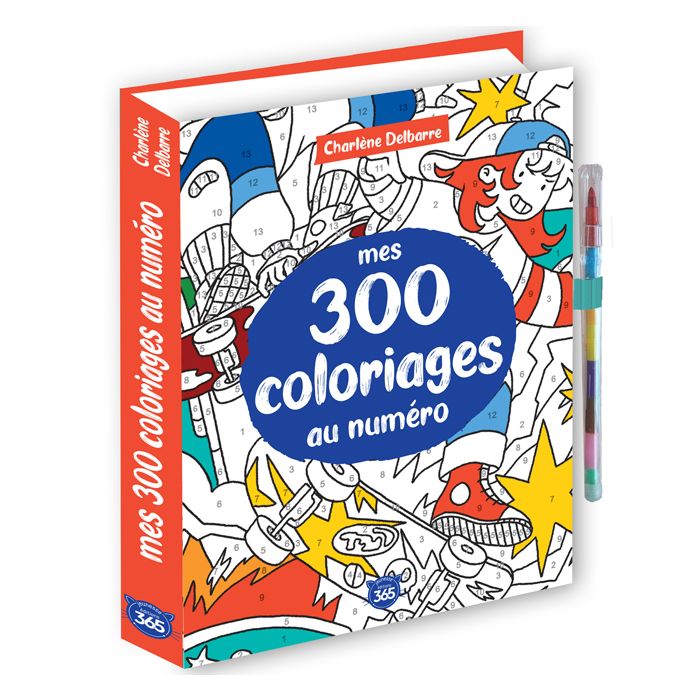 MES 300 COLORIAGES AU NUMERO