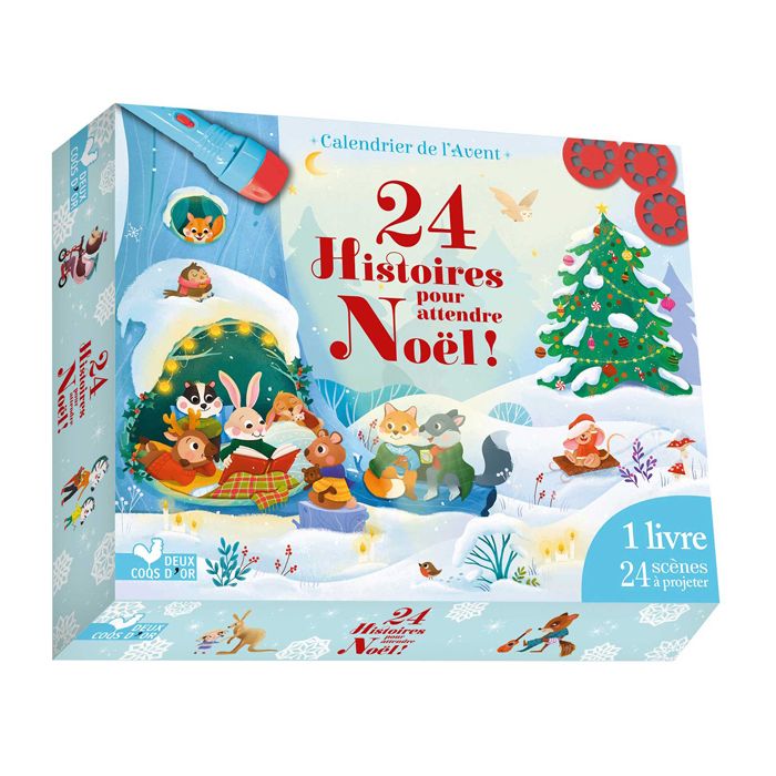 COFFRET 24 HISTOIRES POUR ATTENDRE NOEL