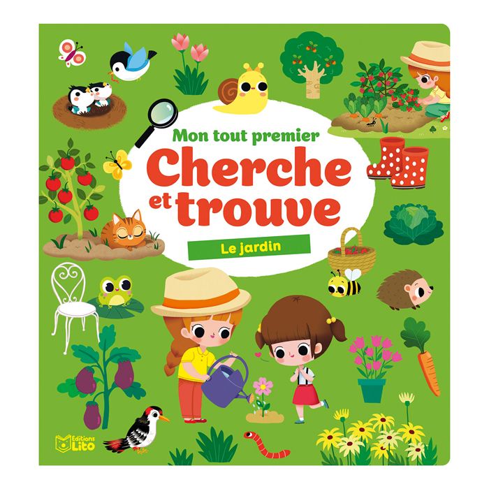 LE JARDIN MON TOUT 1ER CHERCHE ET TROUVE