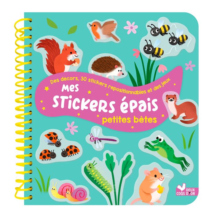MES STICKERS EPAIS PETITES BETES