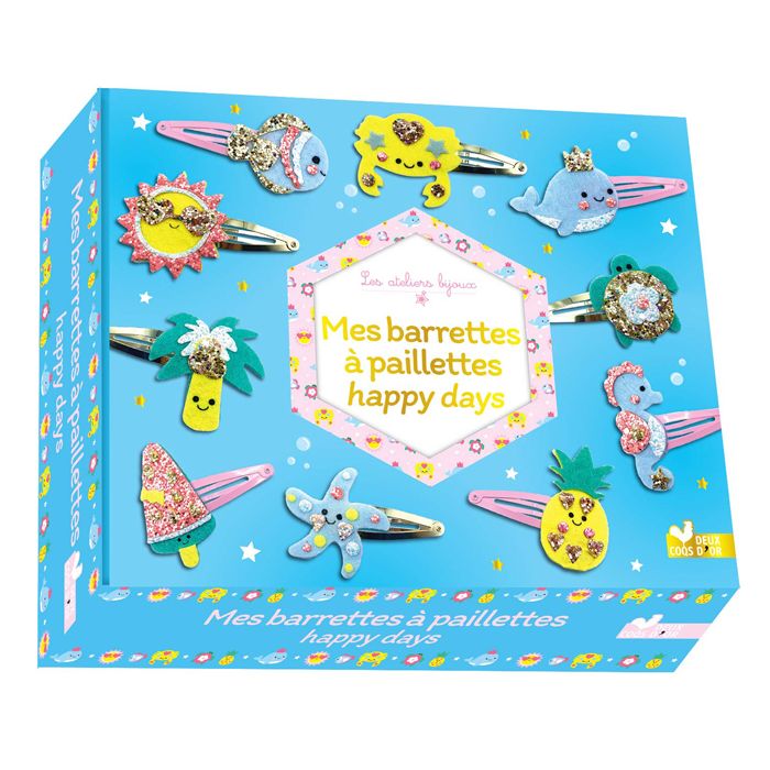 COFFRET BARRETTES HAPPY DAYS >11215460