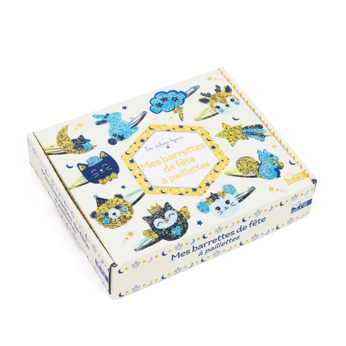 COFFRET BARRETTES PAILLETT FETE<11215450