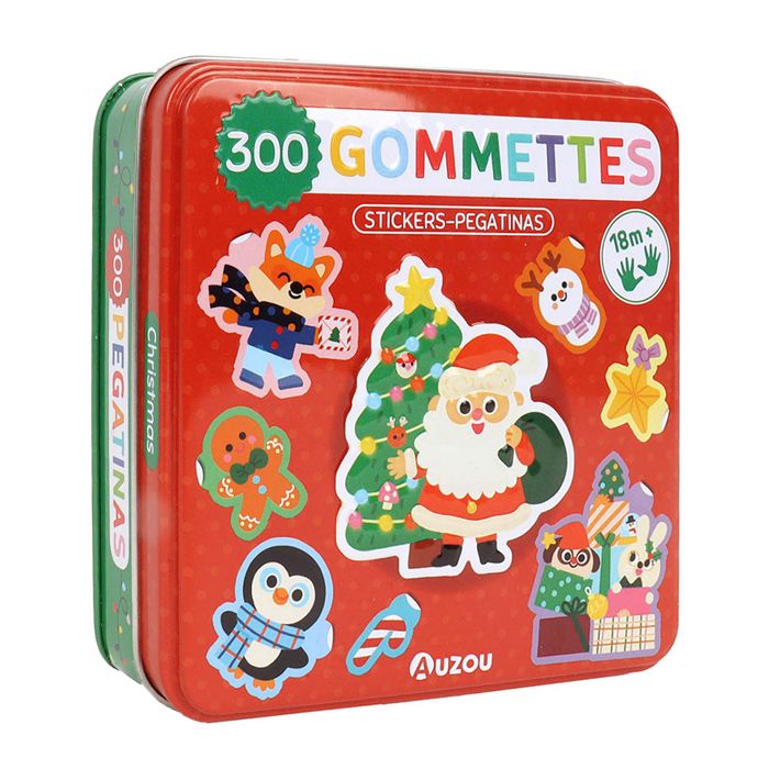 300 GOMMETTES METAL NOEL <11212910