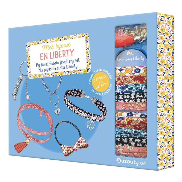 MES BIJOUX EN LIBERTY BLEU <11211560