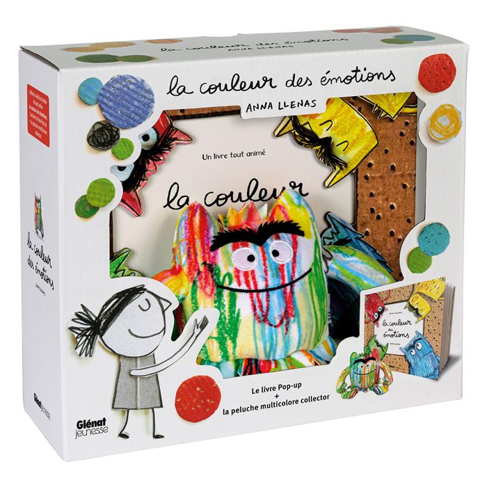 COFFRET COULEURS EMOTIONS POP UP PELUCHE