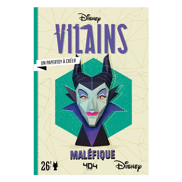 VILAINS MALEFIQUE PAPERTOY A CREER