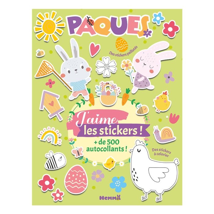 PAQUES J AIME LES STICKERS