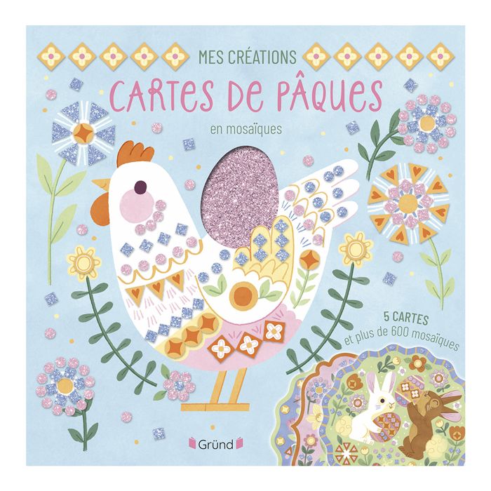 CARTES DE PAQUES EN MOSAIQUES